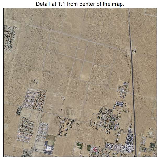 Adelanto, California aerial imagery detail