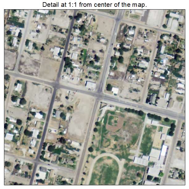 Alpaugh, California aerial imagery detail