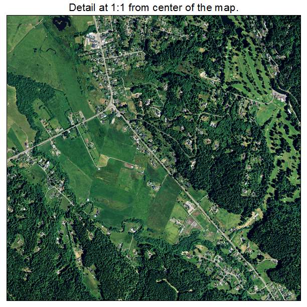 Arcata, California aerial imagery detail