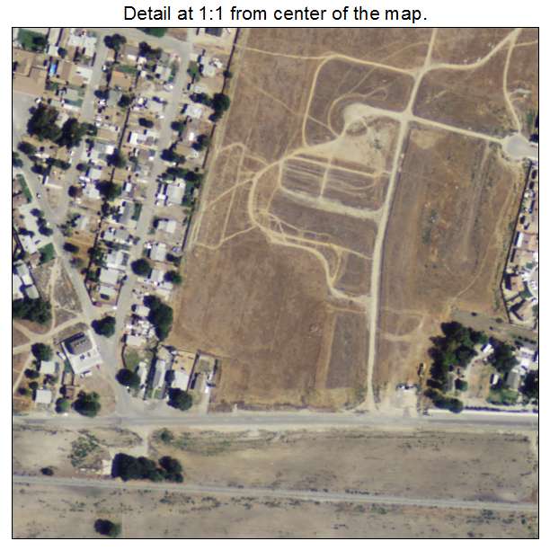 Armona, California aerial imagery detail
