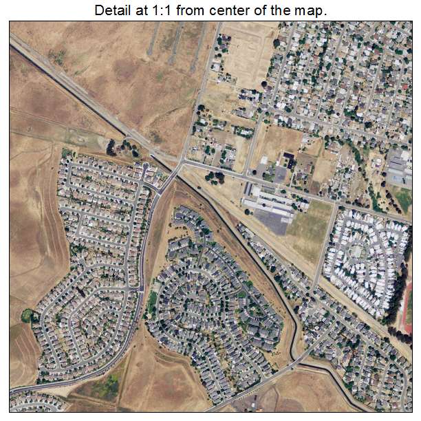 Bay Point, California aerial imagery detail