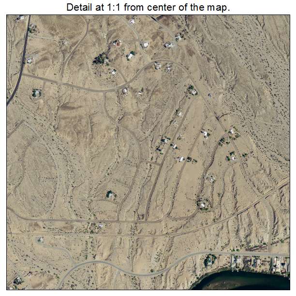 Big River, California aerial imagery detail