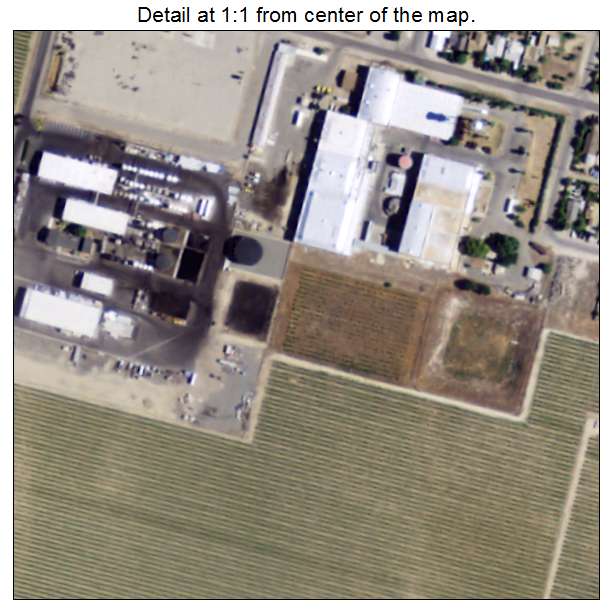Biola, California aerial imagery detail