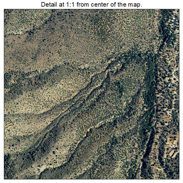 Bodfish, California aerial imagery detail