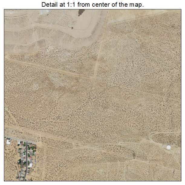 Boron, California aerial imagery detail