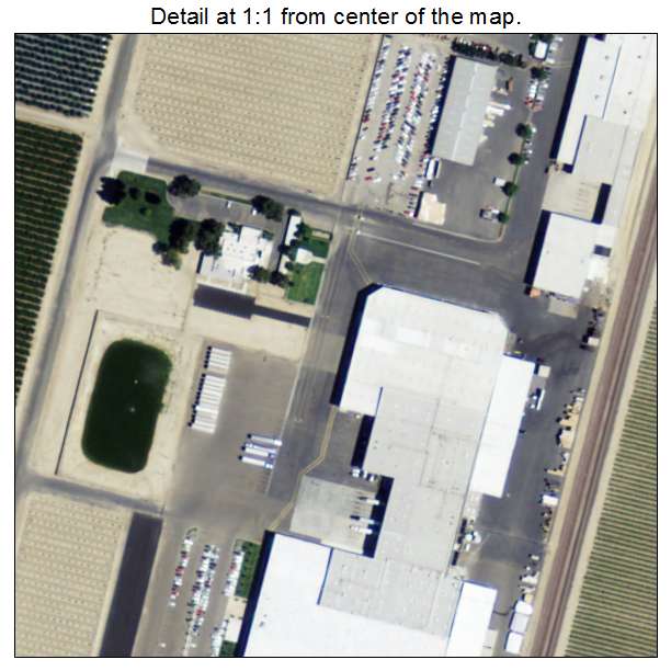Bowles, California aerial imagery detail