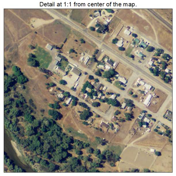 Bradley, California aerial imagery detail