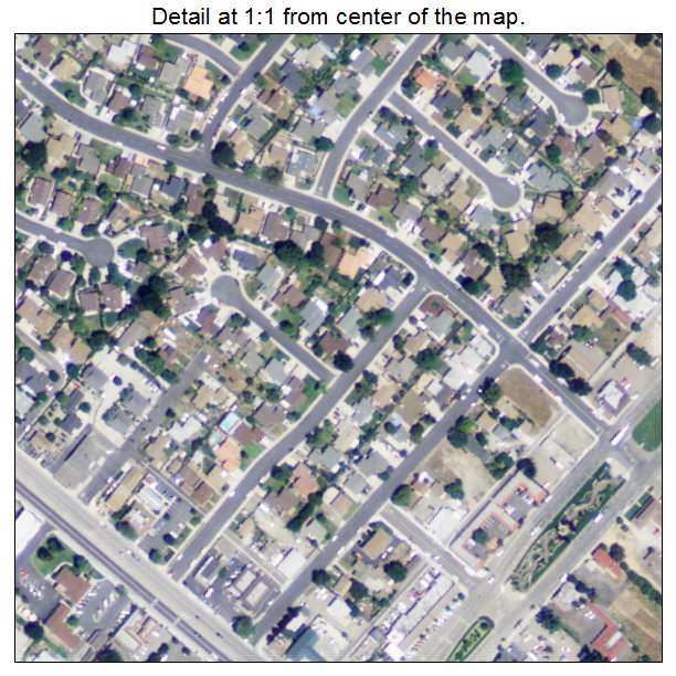 Buellton, California aerial imagery detail
