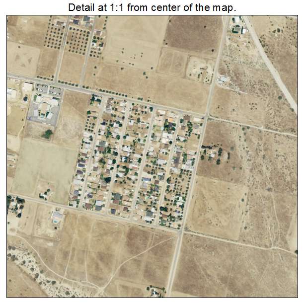 Cabazon, California aerial imagery detail