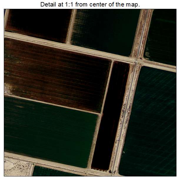 Calipatria, California aerial imagery detail