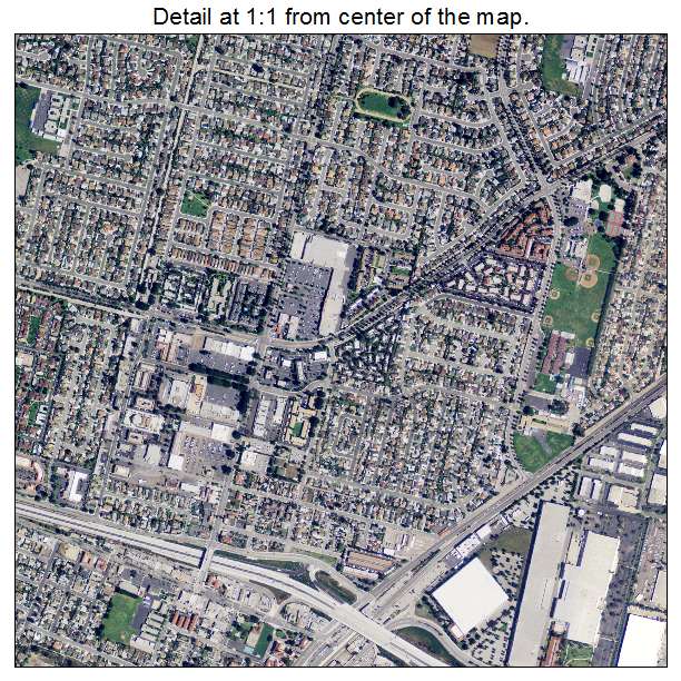 Camarillo, California aerial imagery detail