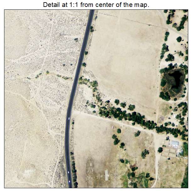 Cartago, California aerial imagery detail