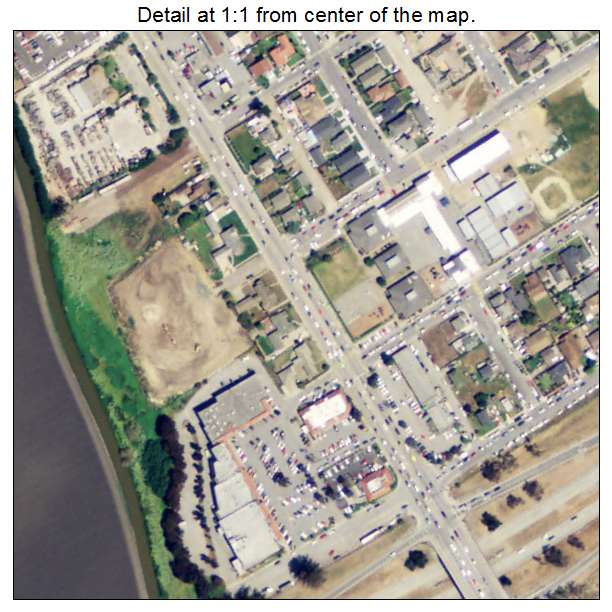 Castroville, California aerial imagery detail