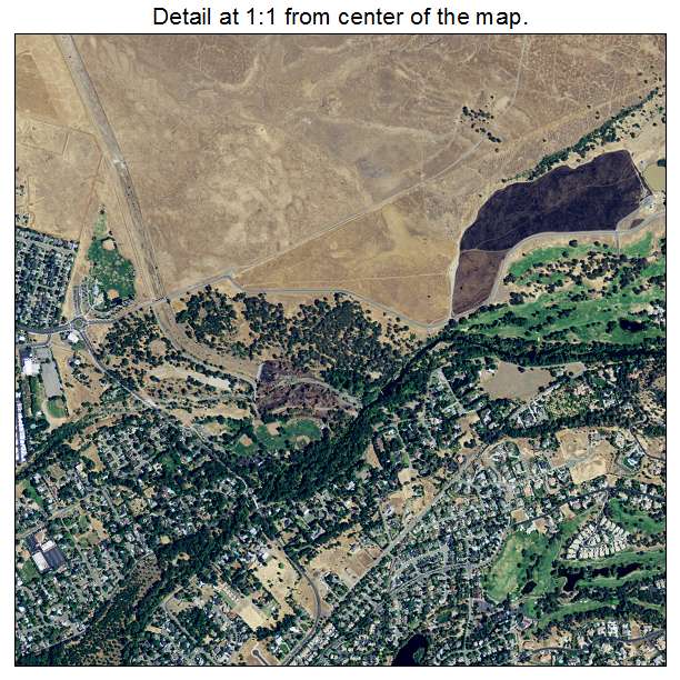 Chico, California aerial imagery detail
