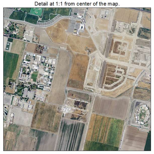 Chino, California aerial imagery detail