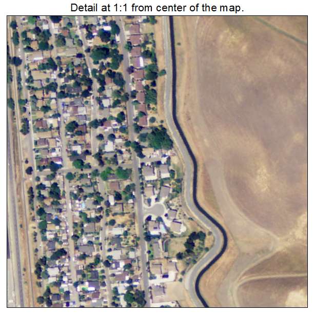 Clyde, California aerial imagery detail