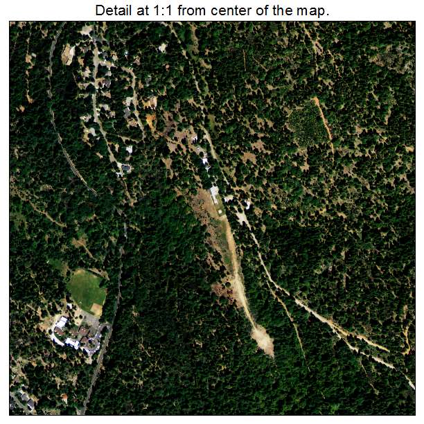 Cobb, California aerial imagery detail