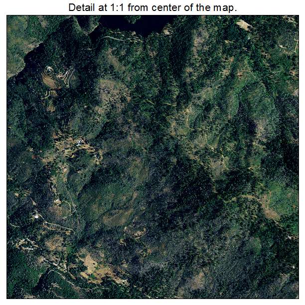 Concow, California aerial imagery detail