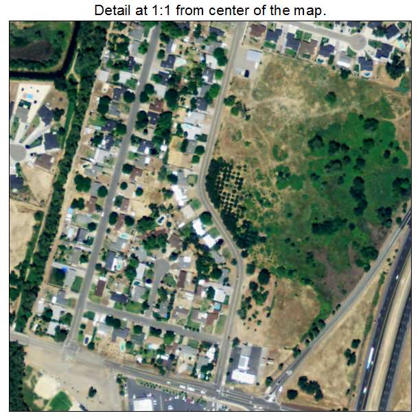 Cottonwood, California aerial imagery detail