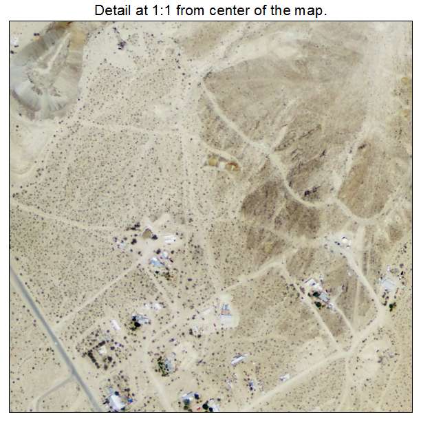 Darwin, California aerial imagery detail