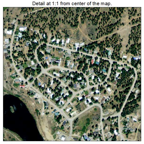 Delleker, California aerial imagery detail