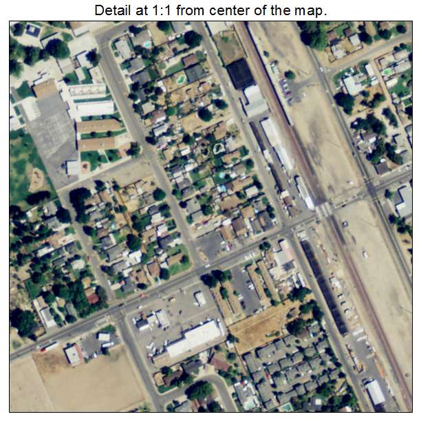 Denair, California aerial imagery detail