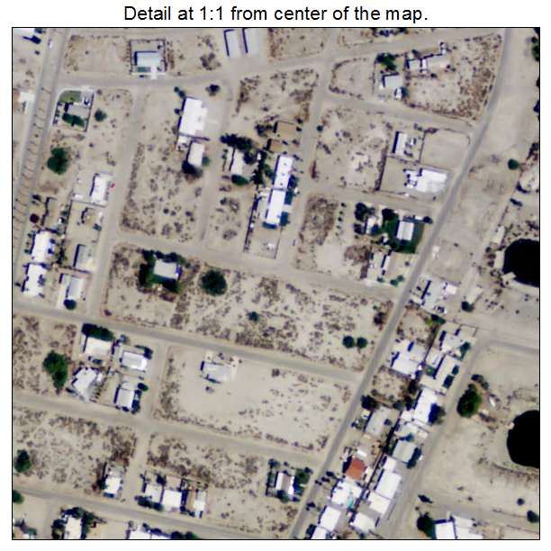Desert Shores, California aerial imagery detail