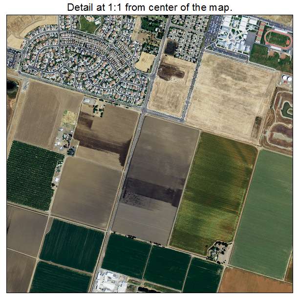 Dixon, California aerial imagery detail