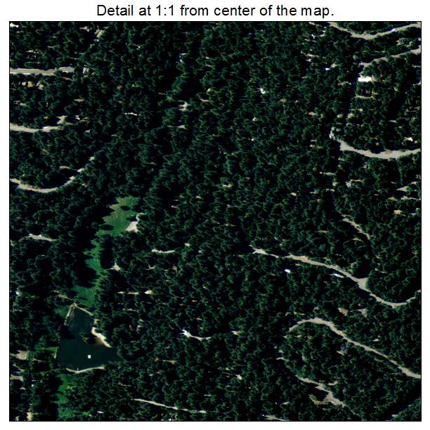 Dorrington, California aerial imagery detail