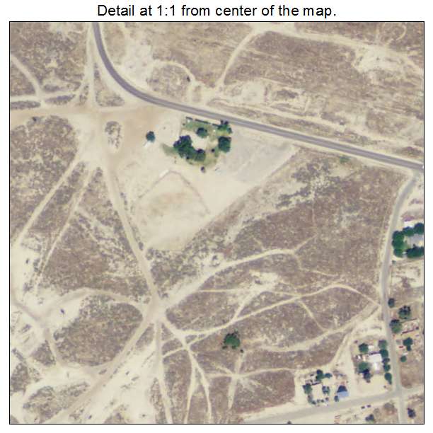 Fellows, California aerial imagery detail