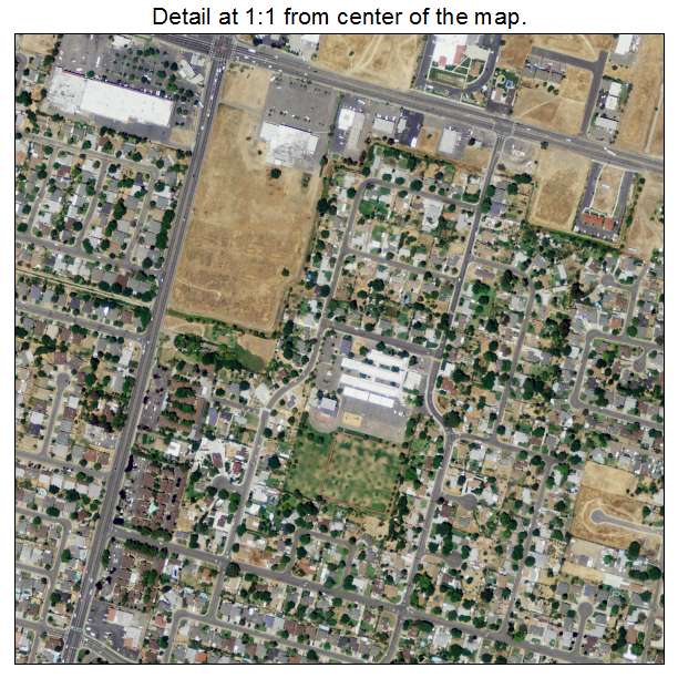 Florin, California aerial imagery detail