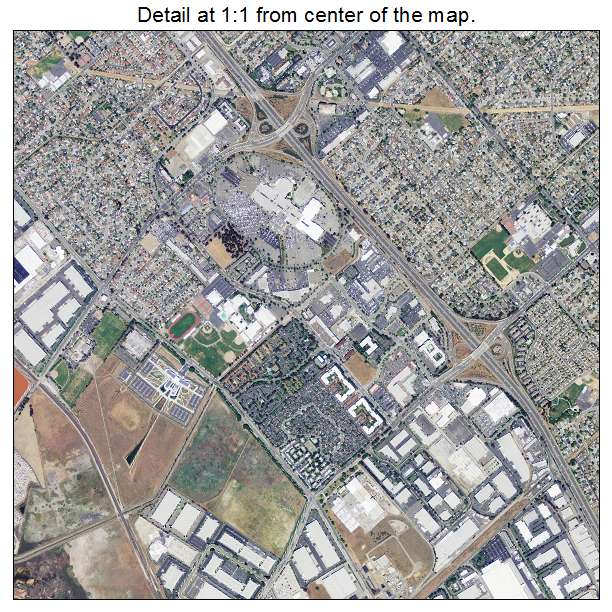 Fremont, California aerial imagery detail