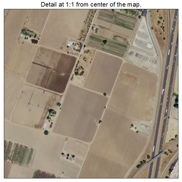 French Camp, California aerial imagery detail