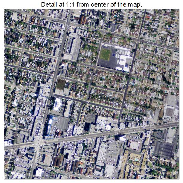 Gardena, California aerial imagery detail