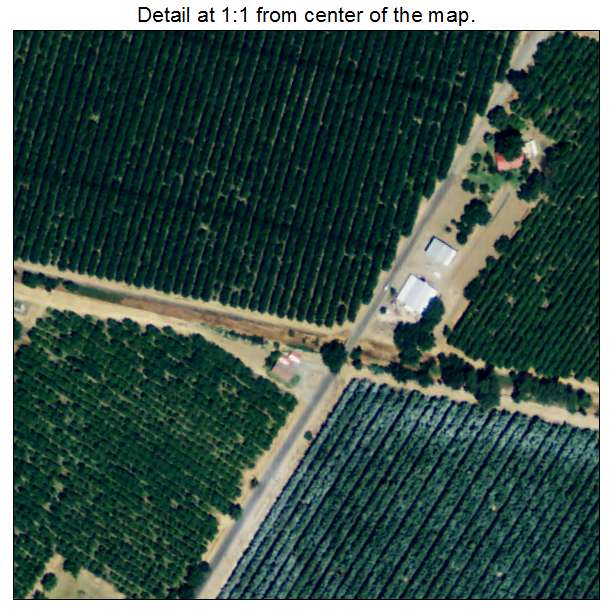 Gerber Las Flores, California aerial imagery detail