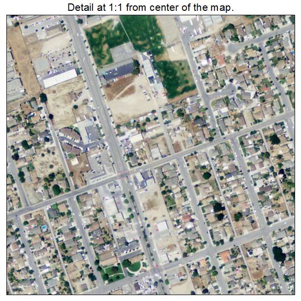 Greenfield, California aerial imagery detail