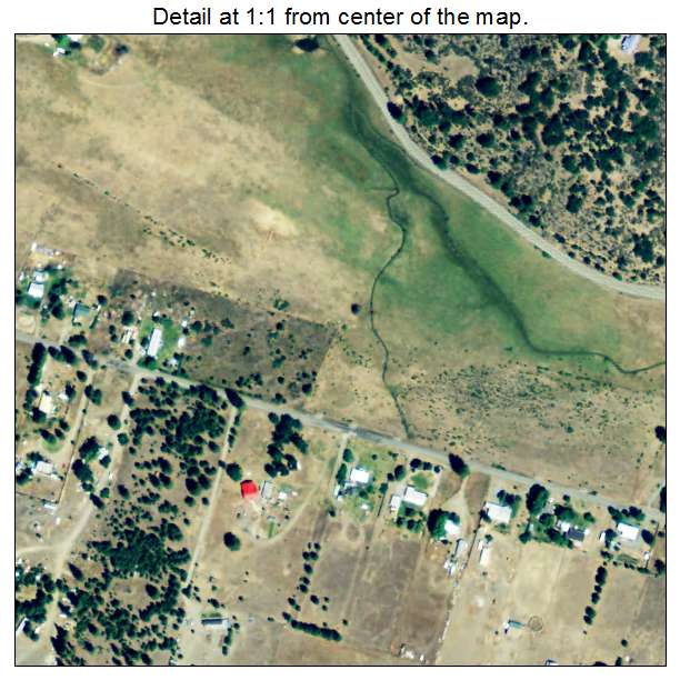 Greenview, California aerial imagery detail