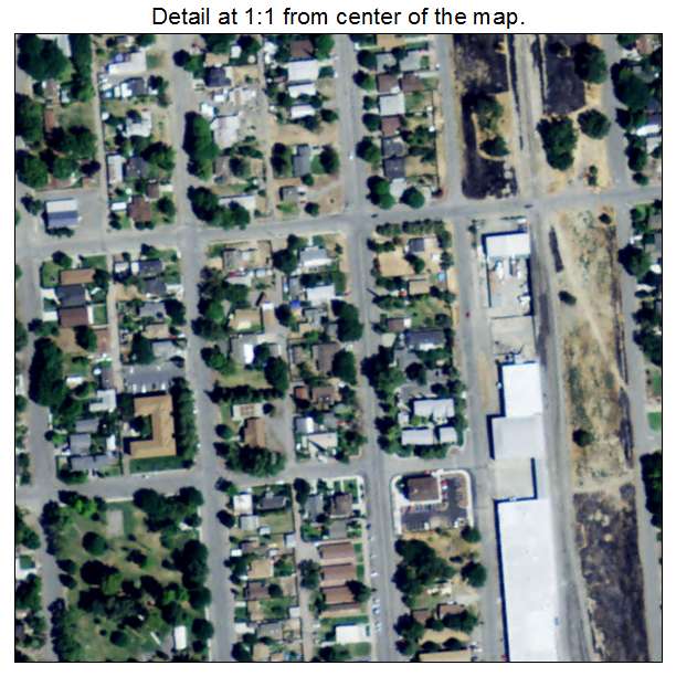 Hamilton City, California aerial imagery detail