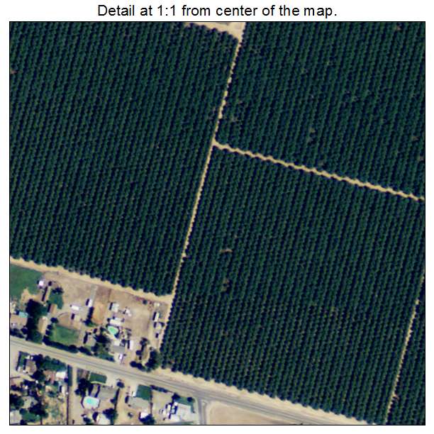 Hickman, California aerial imagery detail