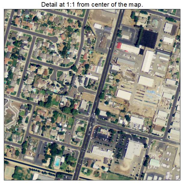 Hilmar Irwin, California aerial imagery detail