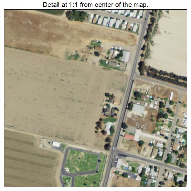 Home Garden, California aerial imagery detail