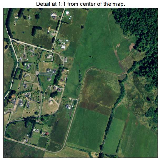 Hydesville, California aerial imagery detail