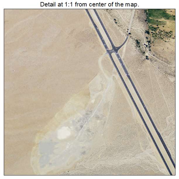 Independence, California aerial imagery detail