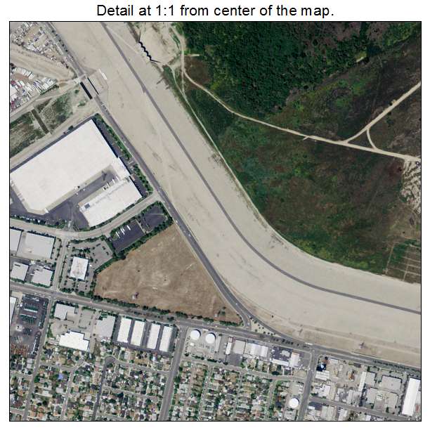 Irwindale, California aerial imagery detail