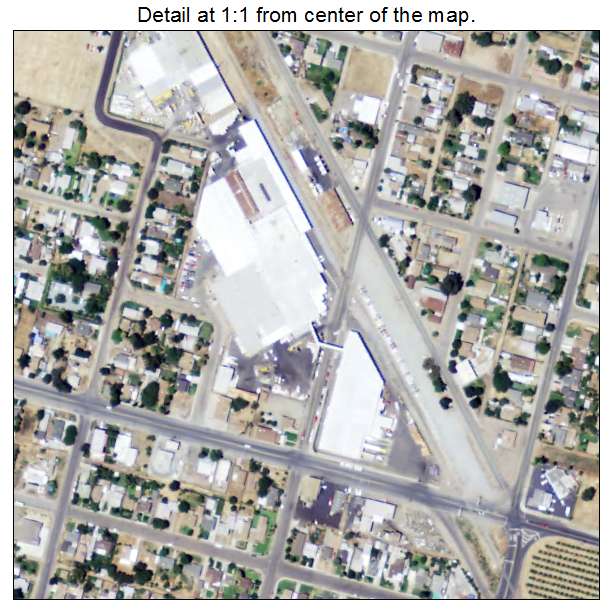 Ivanhoe, California aerial imagery detail