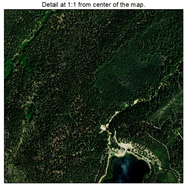 Johnsville, California aerial imagery detail