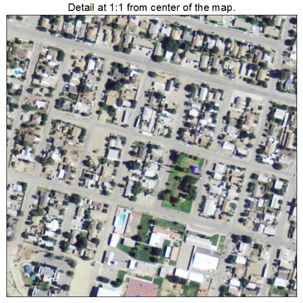 Kettleman City, California aerial imagery detail