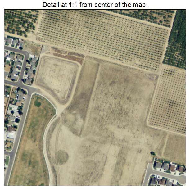 Keyes, California aerial imagery detail