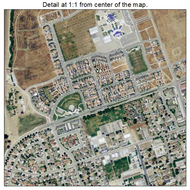 King City, California aerial imagery detail