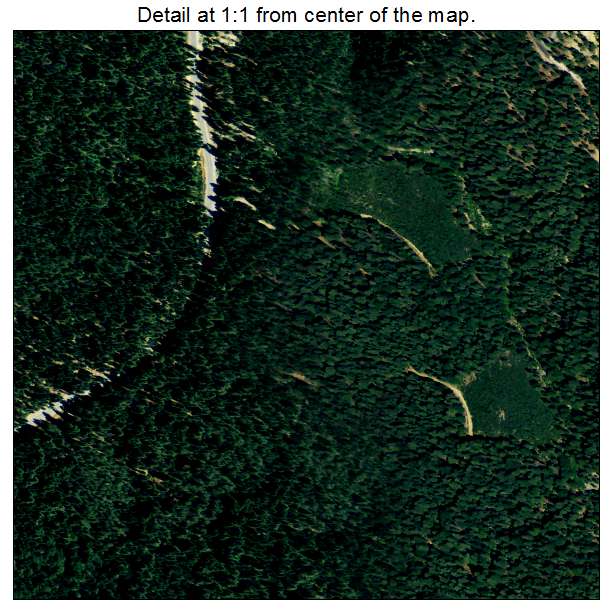 La Porte, California aerial imagery detail